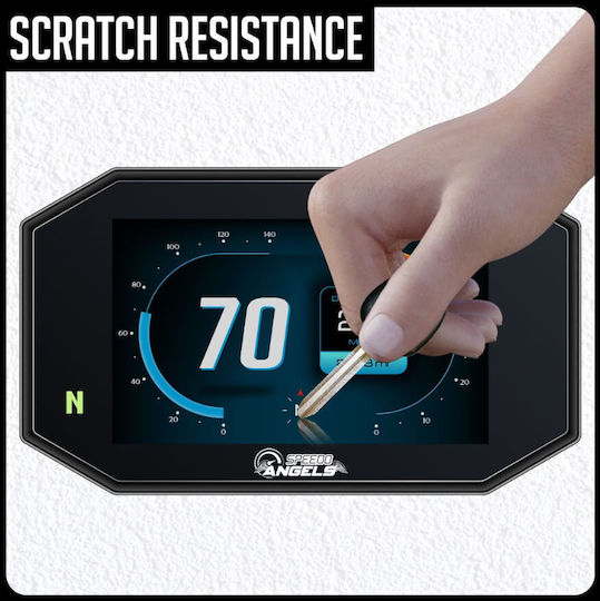 Speedo Angels Protecție instrumente motocicletă Triumph Tigru Transparent