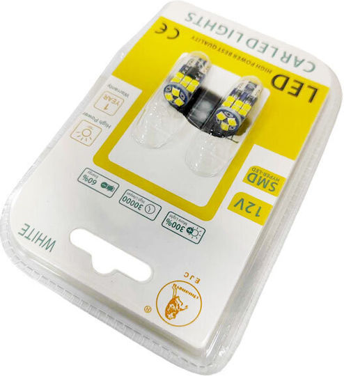 Ejc Λάμπες Αυτοκινήτου 15led 12v-24 2τμχ Ψυχρό Φως – Led Light