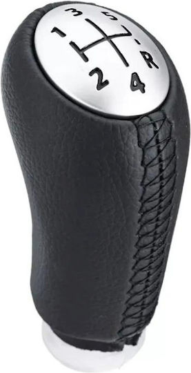 Leather Luxe Shift Knob Leather for Renault Clio / Kangoo / Megane Black