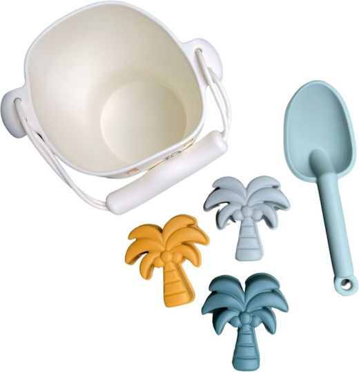Swim Essentials Silicone Sand Toys Set Bucket Shovel Molds Jungle