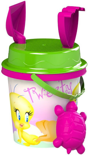 Warner Bros Tweety Σετ Κουβαδάκι Παραλίας με Αξεσουάρ (5τμχ)
