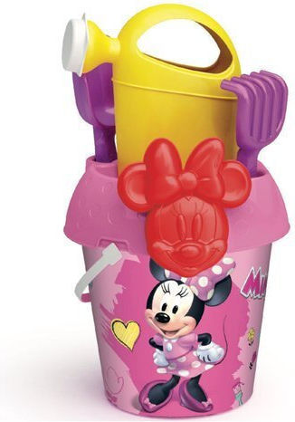Adriatic Minnie Beach Bucket Set with Accessories Red 13cm