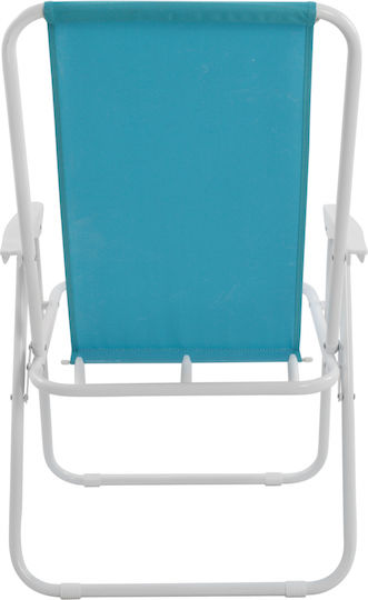 HomeMarkt Deval Stuhl Strand Türkis 56x61x84cm.