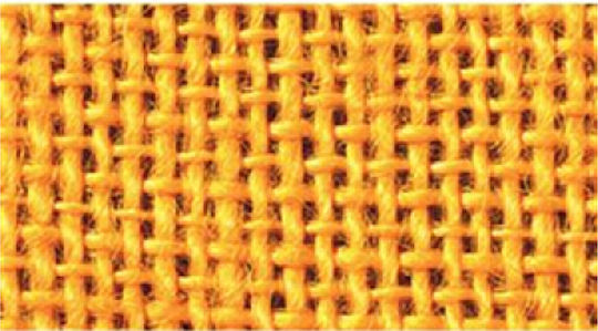 Folia Fabric for Wedding Favors Made of Linatsa Yellow 1pcs