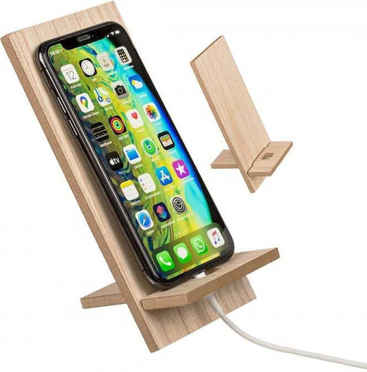 Out of the Blue Desk Stand for Mobile Phone in Brown Colour