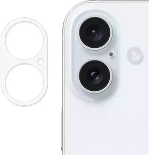 Techwave Full Cover Протектор за камера Закалено стъкло Transparent за Apple Iphone 16