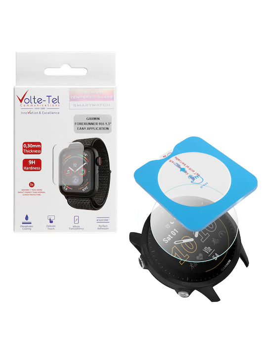 Volte-Tel Gehärtetes Glas für das Garmin Forerunner 955 1Stück 8363825