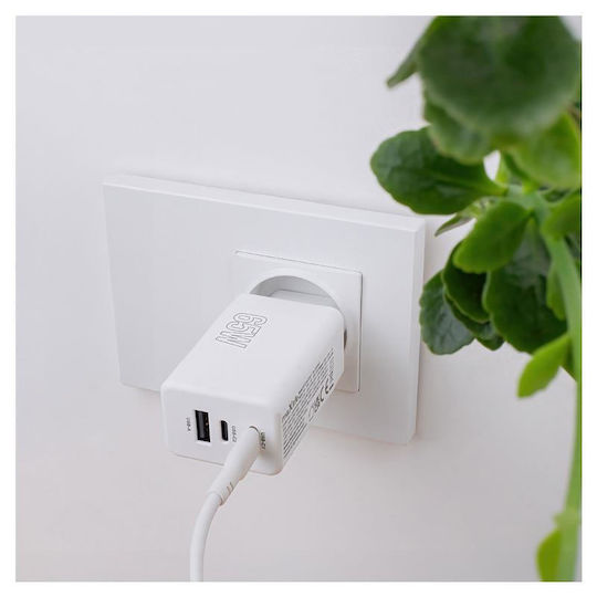 Maxlife Charger Without Cable 65W Power Delivery Whites (Mxtc-08-65accw)