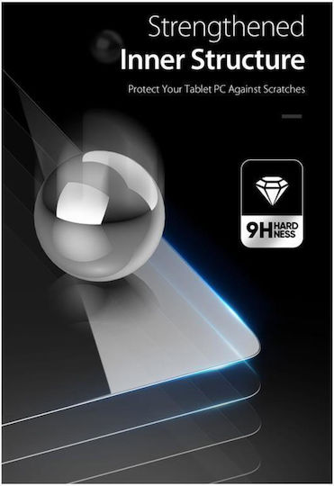 Dux Ducis Tempered Glass (Samsung Tab S9 FE Plus, S9 Plus, S8 Plus, S7 Plus, S7 FE)