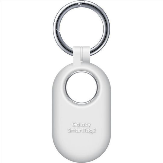 Samsung Keychain Case Silicone for SmartTag2 White