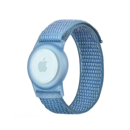 Mobile Origin Strap Case Belt Compatible Apple Airtag Blue