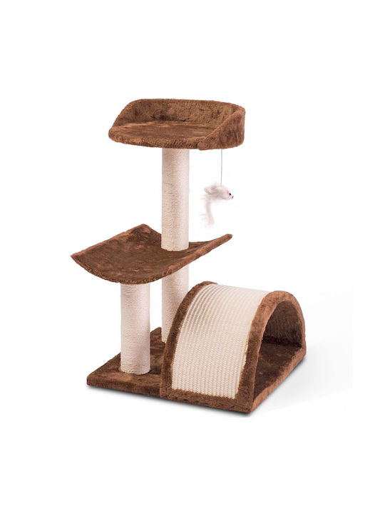 Pethaus Scratching Post Cat Trees Gray 2 levels 38x38x58cm