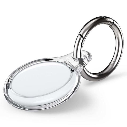 Spigen Ultra Hybrid Θήκη Μπρελόκ Σιλικόνης για AirTag Crystal Clear