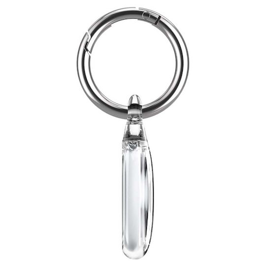 Spigen Ultra Hybrid Θήκη Μπρελόκ Σιλικόνης για AirTag Crystal Clear