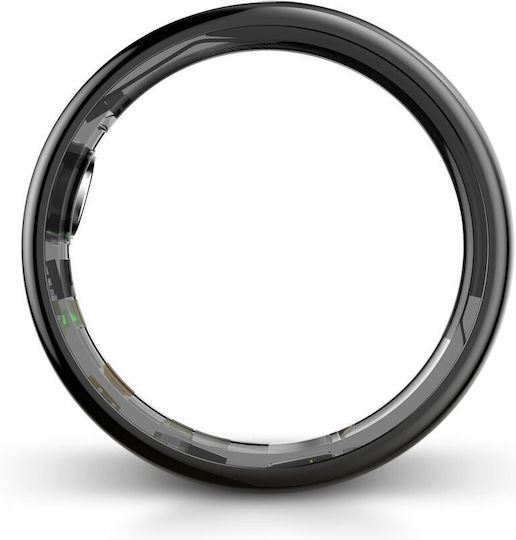 Ksix Saturn Smart Ring 21.4mm Wasserdicht mit Pulsmesser Schwarz