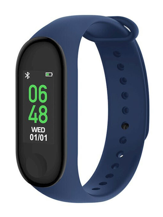 Forever SB-50 Activity Tracker with Heart Rate Monitor Blue