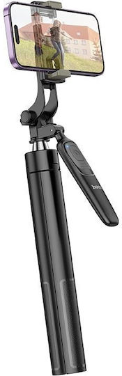 Hoco K19 Soul Live Broadcast Selfie Stick με Bluetooth Μαύρο