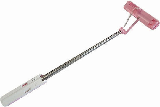 Usams M1 Mini ZB5201 Selfie Stick Cu Cablu De 3,5 Mm Roz