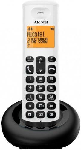 Alcatel E160 Cordless Phone with Greek Menu White