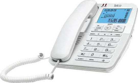 Telco GCE-6215 Corded Office Phone White 010042