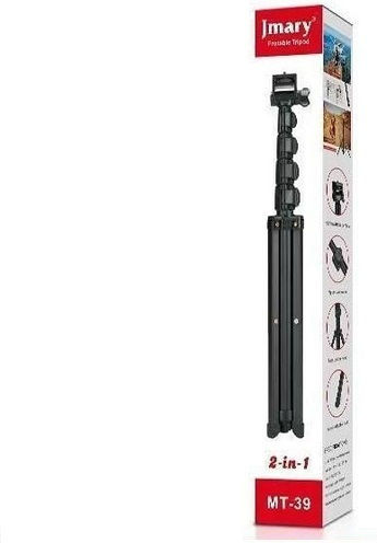 MT-39 Selfie Stick Cell Phone Tripod Black