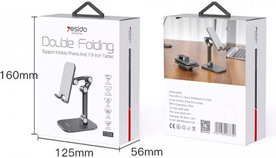 Yesido C104 Suport de Birou pentru Tabletă, Negru