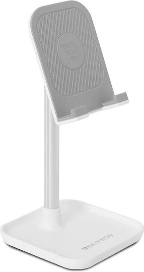 Baykron Stand pentru tabletă Birou în culoarea Alb
