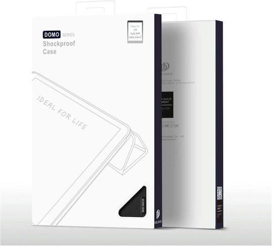 Dux Ducis Domo Flip Cover Ανθεκτική Μαύρη (Lenovo Tab M8 8.0 (4th Gen))