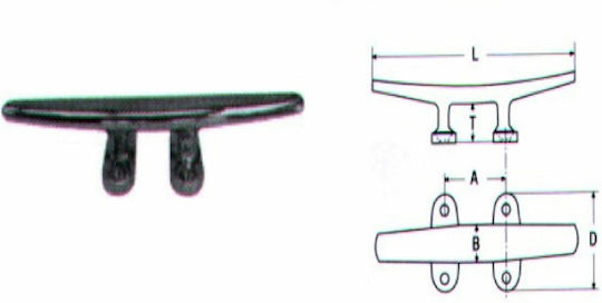 A4 M8218 150mm Tie-Back Pentru Barca