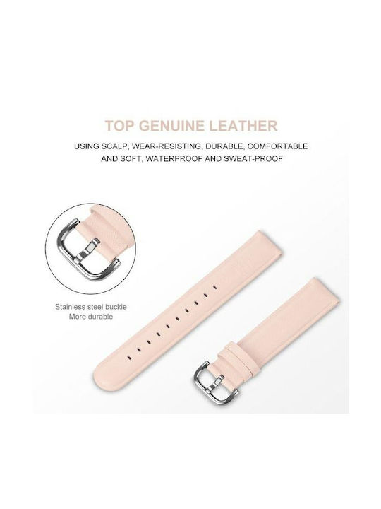 Beline Curea Oțel inoxidabil Roz (Forerunner 55/245/645 / Vivoactive 3/5/HR / Venu Sq 2)