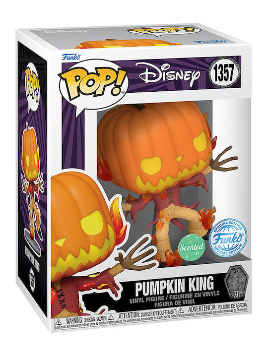 Funko Pop! Movies: Nightmare Before Christmas - Pumpkin King 1357 Special Edition