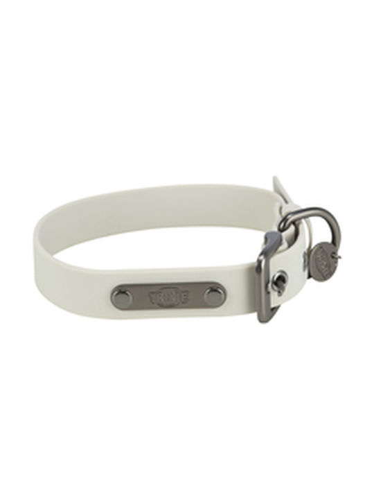 Trixie Citystyle Hundehalsband in Gray Farbe Groß 25mm