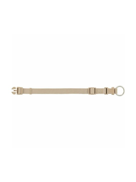 Trixie Premium Κολάρο Σκύλου σε Μπεζ χρώμα Small / Medium 15mm