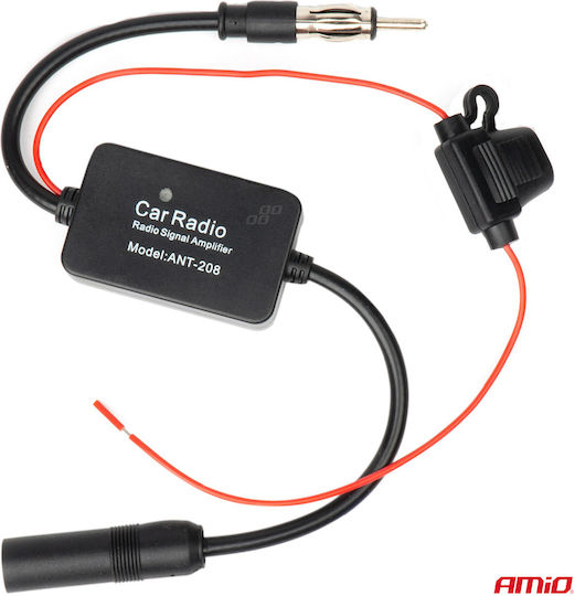 Amplificator Semnal Antenă Împotriva Interferențelor 12v AM FM Amio 1 Buc 04133