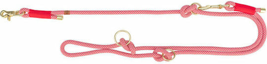 Verstellbare Hundeleine Trixie Soft Rope Rot Creme XS S XS S
