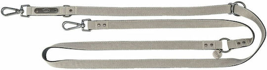 Adjustable Dog Leash Trixie Citystyle Light Grey M L