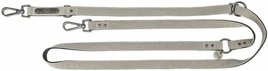 Adjustable Dog Leash Trixie Citystyle Light Grey M L