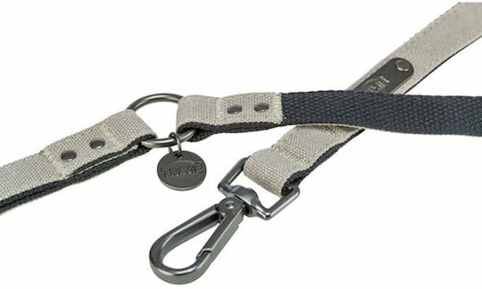 Adjustable Dog Leash Trixie Citystyle Light Grey M L
