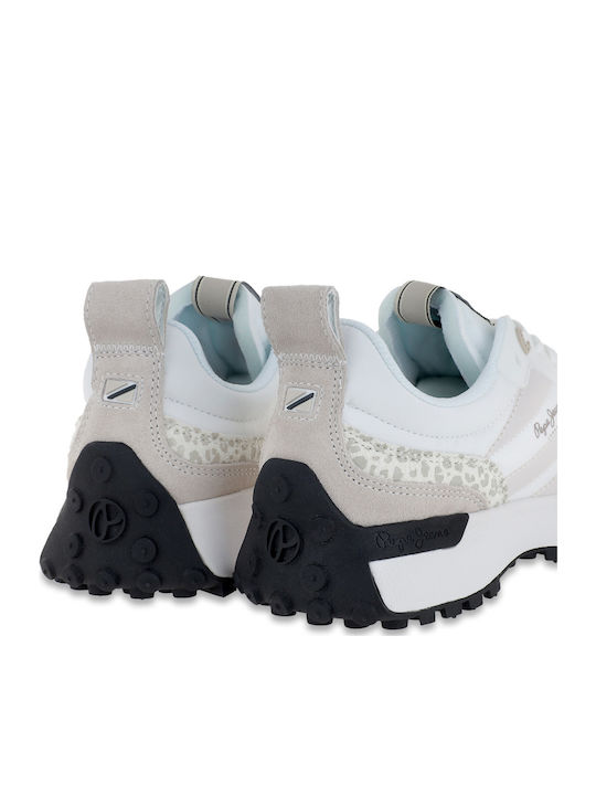 Casual Lucky Print Γυναικεία Sneakers Ασπρο