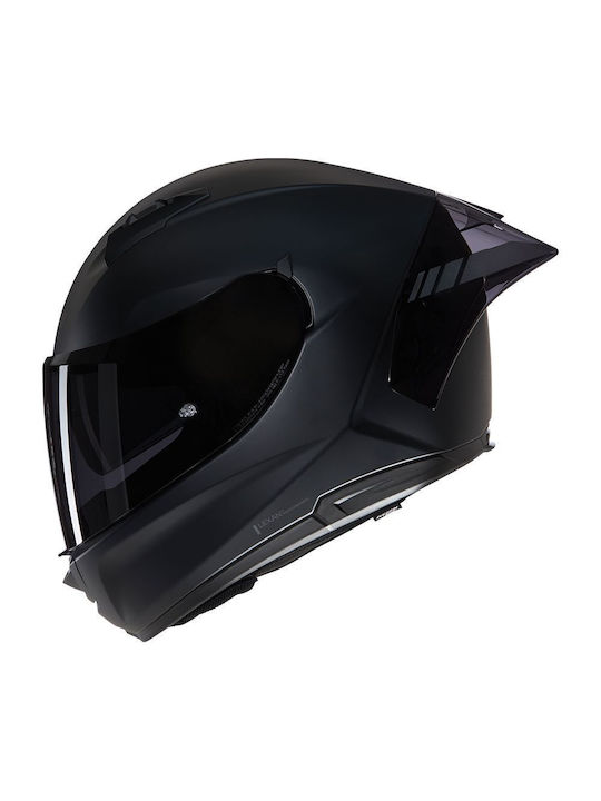 Nolan N60-6 Sport Negru mat Cască Moto Față întreagă ECE 22.06 cu Sunvisor