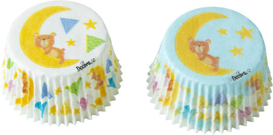 Decora Καραμελόχαρτα για Cupcakes Χάρτινα 50cm 00008 36τμχ