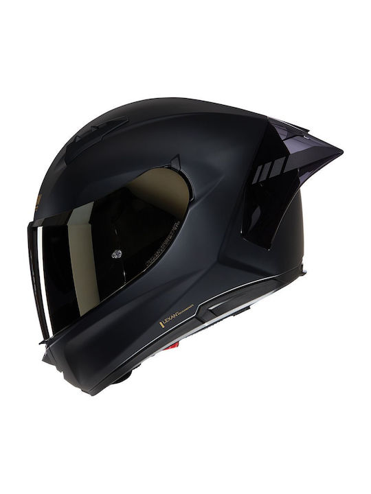Nolan N60-6 Sport Aureo Matt Black/Gold Κράνος Μηχανής Full Face ECE 22.06 με Pinlock και Sunvisor