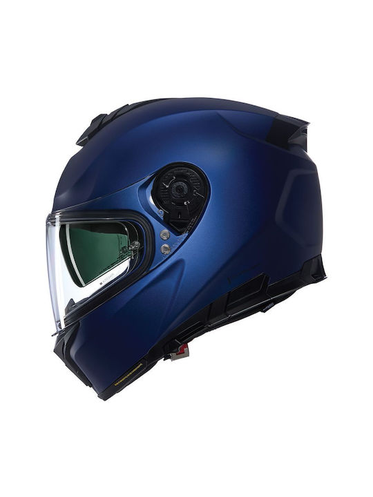 Nolan N80-8 Deep Blue Motorcycle Helmet Full Face ECE 22.06 with Sunvisor