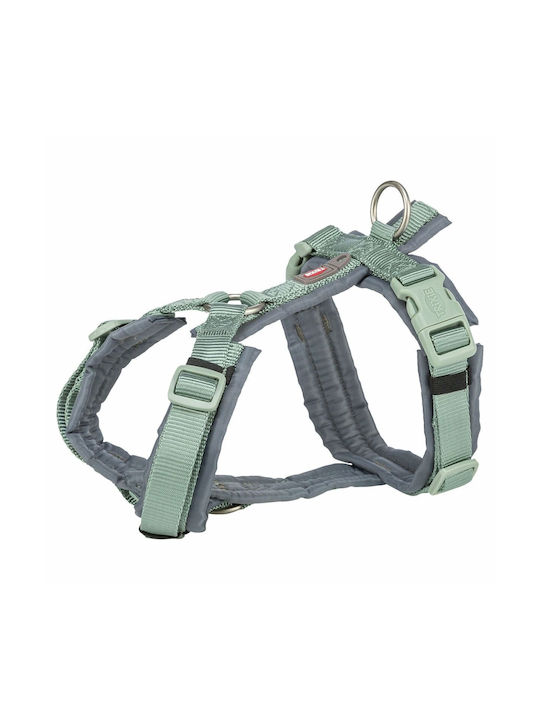 Trixie Premium Trekking Dog Harness Green Graphite M L