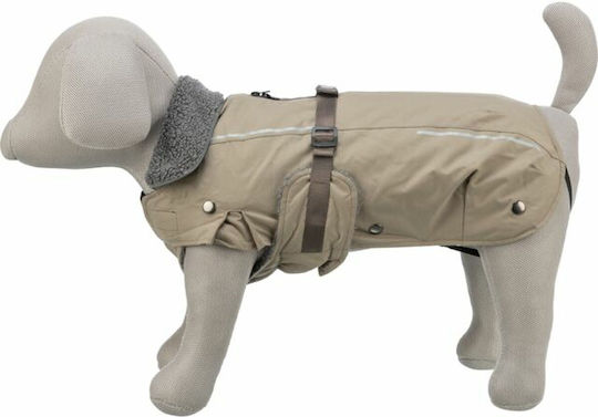 Trixie Rouen Beige Dog Coat XSmall with 30cm Back Length