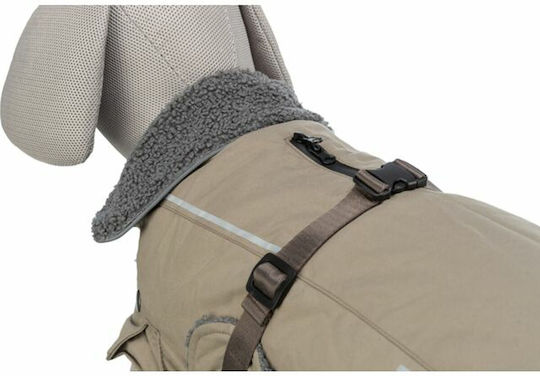 Trixie Rouen Beige Dog Coat XSmall with 30cm Back Length