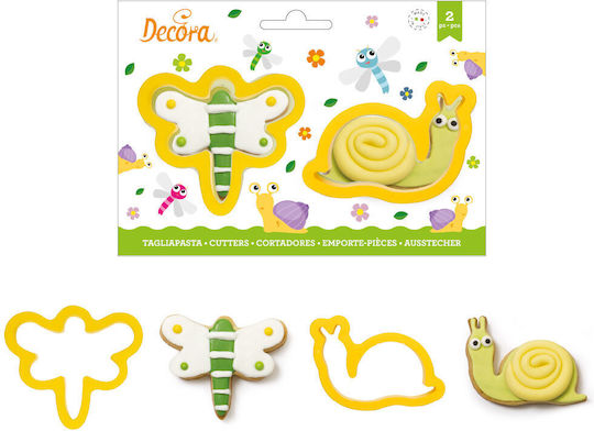 Pastry Cutters Dragonfly-Snail