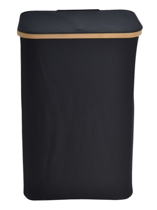 Ankor Laundry Basket Fabric 40x30x60cm Black