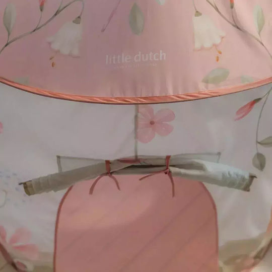 Little Dutch Kids Castle Play Tent Fairy Garden for 2+ years Pink