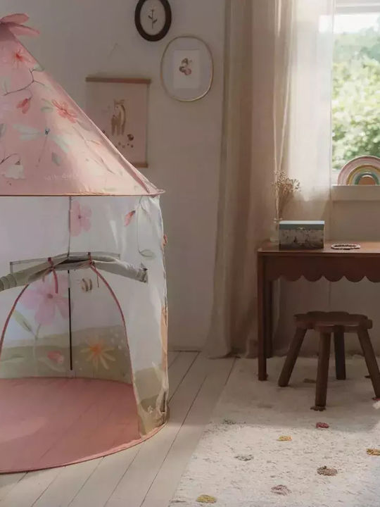 Little Dutch Παιδική Σκηνή Κάστρο Fairy Garden Ροζ για 2 χρονών και άνω